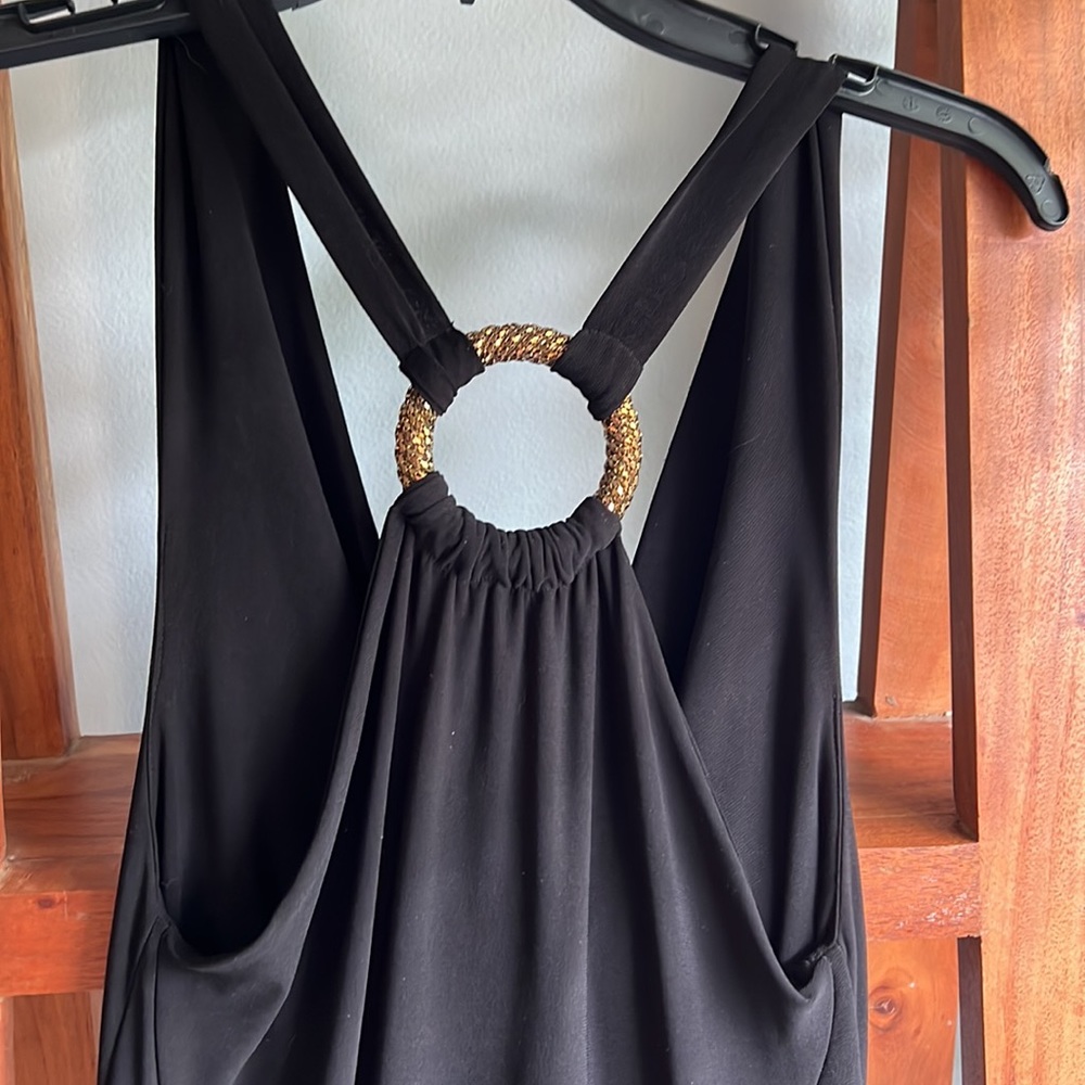 Y2K Cache Cowl Neck Dress - Picture 5 of 8